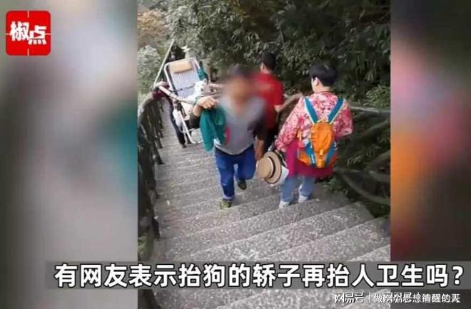 三名轿夫的喘息之旅，抬游客上山的故事